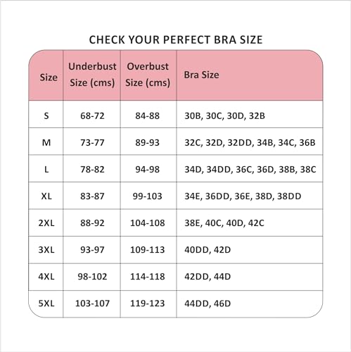 Image of SOIE Women's Full Coverage Minimizer Bra|Non Wired, Non Padded, Triple Layered Cups|Breathable Stretch Cotton with Lace & U-Back Support