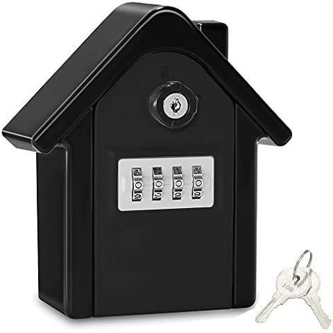 WACCET Extra Large Key Lock Box with Combination Cover