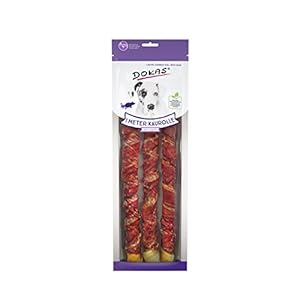 DOKAS Kaurolle– Getreidefreier Premium Kausnack für Hunde, 315 g (1er Pack)