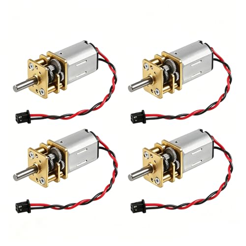 Moteur à engrenages N20 CC 3 V 6 V boîte vitesse métal connecteur JST pour robot voiture télécommandée