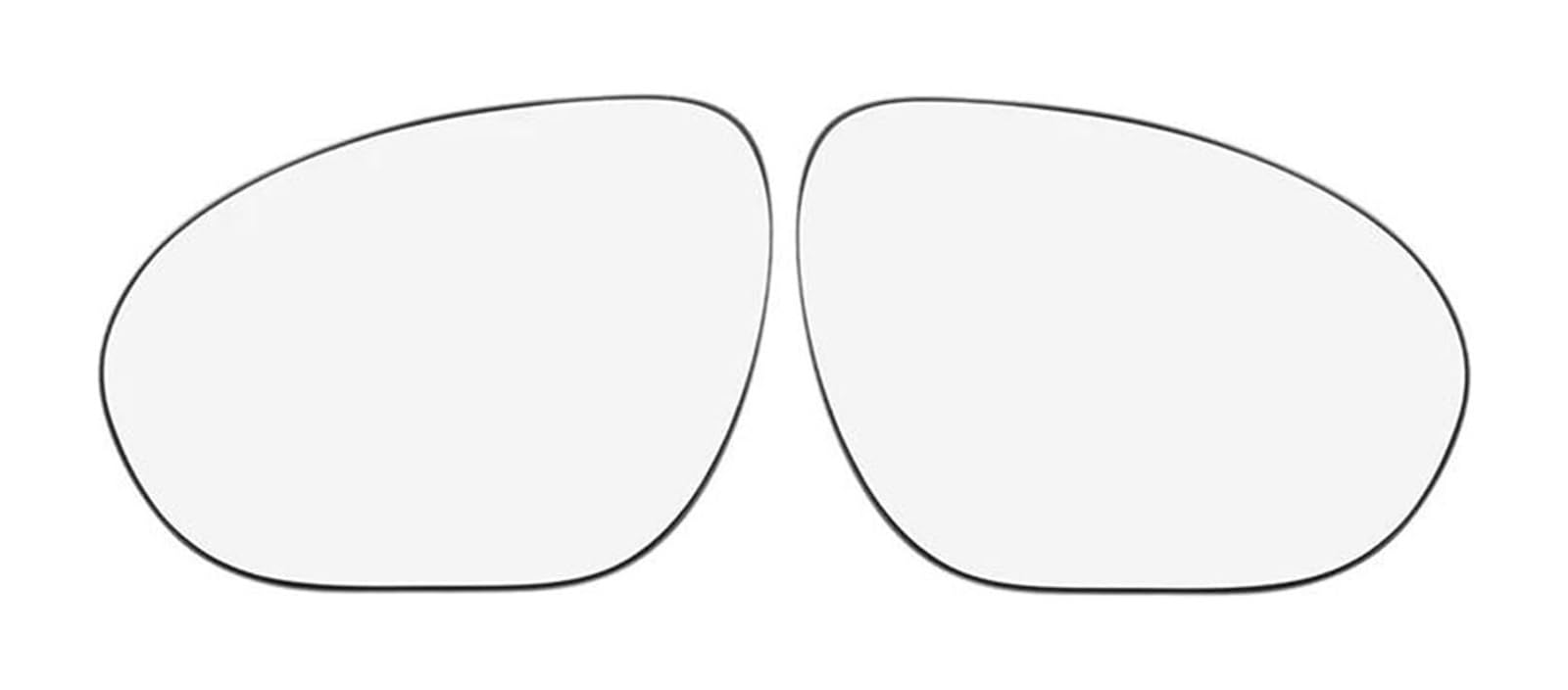 Rétroviseur Latéral Chauffant Pièces Détachées 963651KA1A Et 963661KA1A Pour Nissan Pour Juke 2010-2014 Verre De Recul Miroir