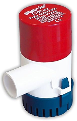 Amazon Com Rule 27s Marine Rule 1100 Automatic Marine Bilge Pump 1100 Gph 12 Volt Boating Bilge Pumps Sports Outdoors