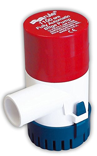 Rule 27S Marine Rule 1100 Automatic Marine Bilge Pump (1100-Gph, 12-Volt) #TOP17