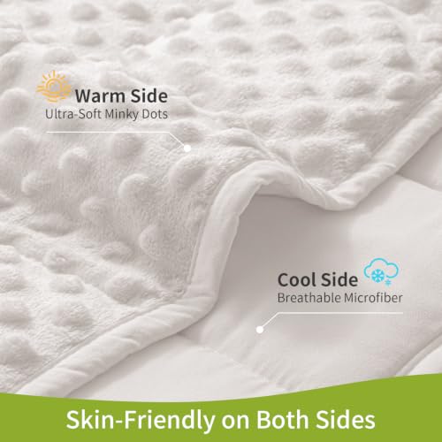 Image of Uttermara Cooling Weighted Blanket for Adults, 15 lbs Queen Size 60 inch x 80 inch