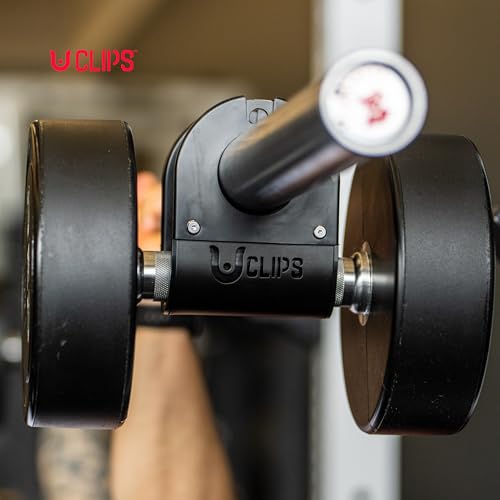 Home Gym U Clip - Bar to Landmine Adapter, Belt Squat and T-bar Row Attachment, Dip Belt Hook, Dumbbell to Barbell Converter, Versatile Fitness Accessory (Olympic) by Uclips - Used condition - Image 6