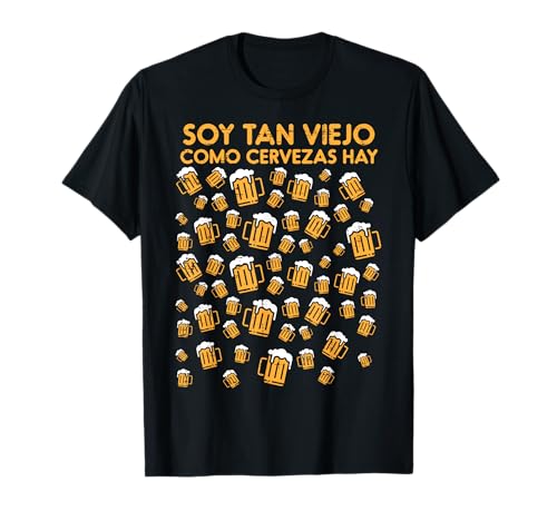 60 Aniversários Cervejas Humor Birthday 60th homem presente t-shirt, Preto, S