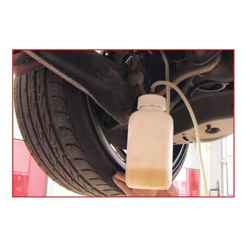 KS Tools 160.0735 Bremsflüssigkeits-Auffangflasche, 1 Liter