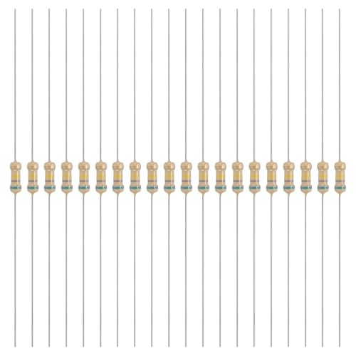 Image of YOKIVE 200 Pcs 1/4W (0.25 Watts) 680k Ohm 5% Carbon Film Resistor, Carbon Film Single Fixed Resistor | Great for DIY Electronic Devices, Circuit Boards, Sensors