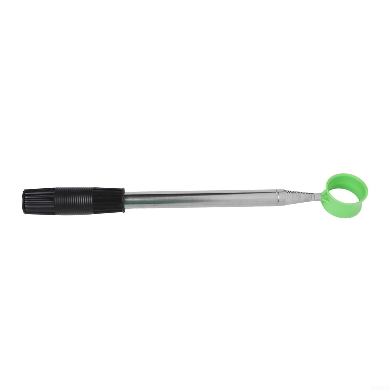 Recupero palline da golf telescopico in acciaio inox, 2,7 m 3,7 m, strumento di raccolta estensibile con impugnatura antiscivolo, ideale per laghetti e fanghi, accessori per corsi d'acqua