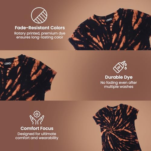 Image of Stories.Label Girl Cotton Printed T-Shirts in Half Sleeves Regular Fit, Soft Durable Fabric, No Shrinkage, Long Lasting Print Colors (7-16 Years)