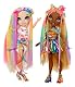 Rainbow High Hair Chalk & Style Doll - Amaya - 28 cm Puppe in Regenbogenfarben, Auswaschbare Haarkreide, Färben, Stylen, Spielen, Ausspülen & Wiederholen, für Kinder von 4 bis 12 Jahre