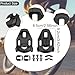 Colaxi Roads Bike Pedals Cleats Practical, Sturdy, Easy to Use, 5 Degree