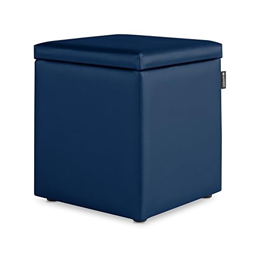 Happers Puff Cubo Arcon Polipiel Indoor Azul
