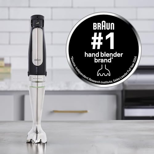 Braun MultiQuick MQ7025X Hand Blender, Faster, Finer Blending
