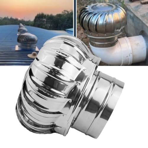 Ventilateur de toit contre l'humidité sous les combles avec capot rotatif