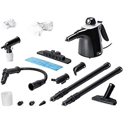 Vaporeta Para Cristales Y Persianas Cecotec Vaporeta de mano HydroSteam 1040 Active&Soap. Potencia máx 1100 W, Depósito 450 ml, 3,5 bares de presión, 40 gr/min caudal de vapor