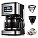 Produktbild HOUSNAT FilterKaffeemaschine, Programmierbare Kaffeemaschine, Duschkopf Technologie und Optimale Brühtemperatur, Schnellheizsystem & Timer & Warmhaltefunktion, Kapazität für bis zu 1,8L 12 Tassen