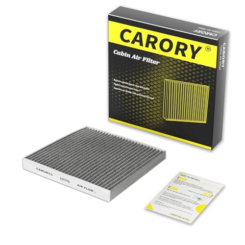 CARORY Cabin Air Filter w/Activated Carbon for Ford Edge 2015–2024, Fusion 2013–2020, Lincoln Continental 2017–2020, MKX 2016–2018, MKZ 2013–2020, Nautilus 2019–2023 and More