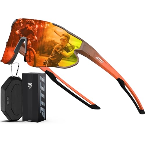 Image of ATTCL Kids Baseball Sunglasses TR90 Lightweight UV400 Youth 8-15 Sports