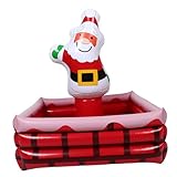 MOTHNUR クリスマス デコレーション アイス バケツ 飲み物 クーラー 夏 パーティー 記念品 インフレータブル サンタ クロース 屋外 プール パ