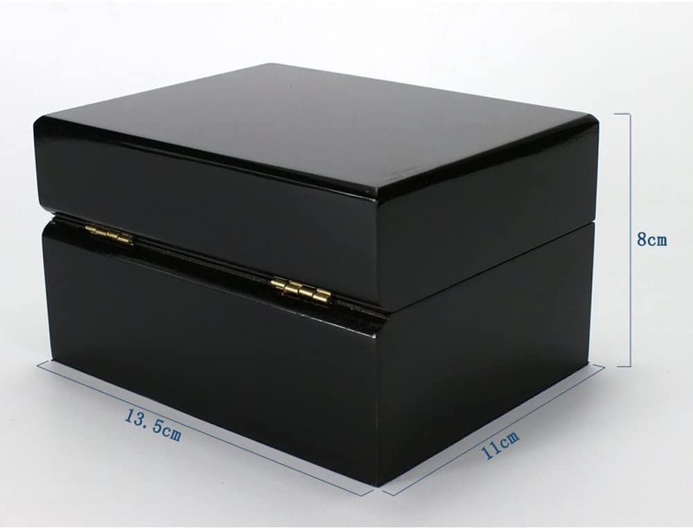 Caja para Guardar Relojes Caja De Almacenamiento Para Relojes, Caja Organizadora Con Soporte Para Estuche De Exhibición De Reloj De Viaje De Madera Con 1 Almohada De Reloj Extraíble Caja Relojes Hombr