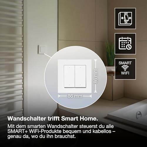 SMART+ WIFI REMOTE WALL SWITCH 4 Button