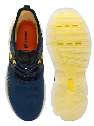 Image of Impakto Alpha Step Men Running Shoes | Lightweight & Breathable | Sport Shoes for Travel & Workout | Cushioned Insole for Comfort | Skid Resistant