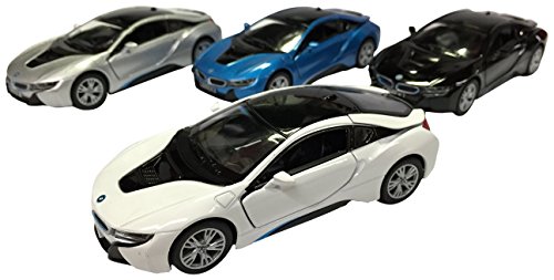 Modelo a escala 1:36 BMW i8 5 pulgadas metal fundido