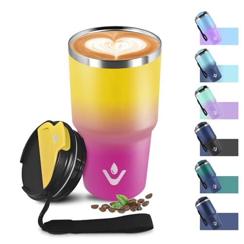 Vaso Térmico 600ml 20oz, Taza Termica Café para Llevar 304, Botella Agua Acero Inoxidable, Termo Café Hermético, Taza Aislante Hermética al Vacío con Tapa para Viaje, Gimnasio, Oficina, Sport Vaso Térmico 600ml 20oz, Taza Termica Café para Llevar 304, Botella Agua Acero Inoxidable, Termo Café Hermético, Taza Aislante Hermética al Vacío con Tapa para Viaje, Gimnasio, Oficina, Sport
