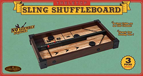 Medal Sports Corp Barrington 16 Tabletop Sling Shuffleboard Game Table #TOP2