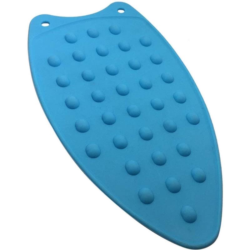 YADUSHRESTH Silicone Iron Rest Ironing Pad Ironing Insulation Mat, 25 X 15 X 0.2 cm, Multi-Color