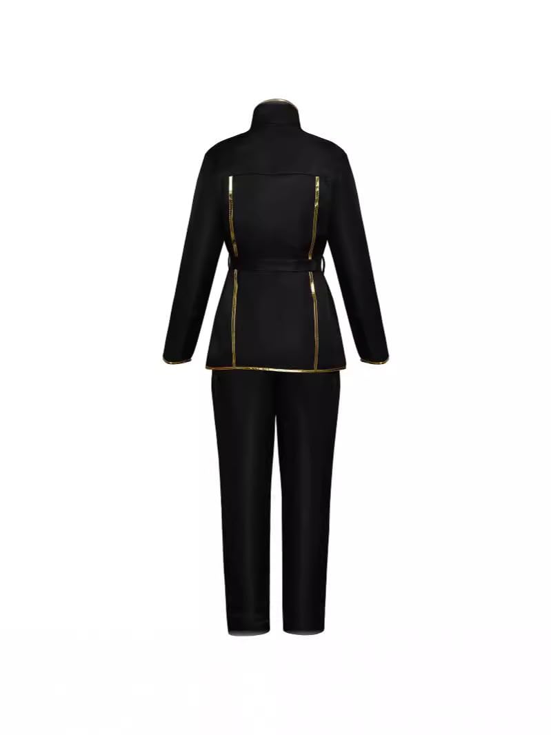 DEXSHUN Lelouch Cosplay Lulu męski kostium anime z peruką, odgrywanie ról, na Halloween, karnawał, imprezę, przebranie