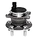 Rear Wheel Hub and Bearing Assembly Compatible With 2012 13 14 15 16 17 2018 Ford Focus (Without Automated Parking System) AUQDD 512466 x2 (Pair) [5 Lug W/ABS]