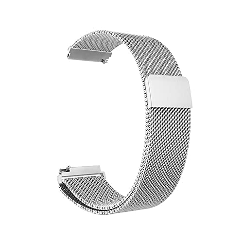 Sangle de remplacement de 22 mm en acier inoxydable pour montre connectée et classique