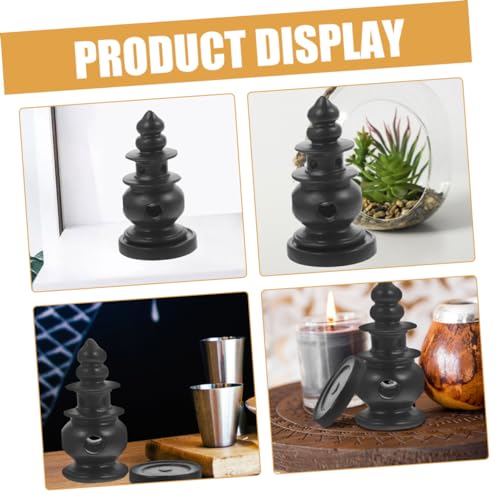 Pagode miniature décoration aquarium sans risque pour les poissons