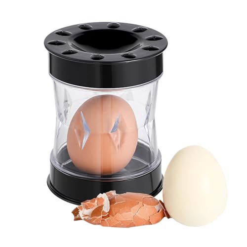 3% off - 2025 New Hard Boiled Eggs Peeler, Effortless Egg Shell Remover, Egg Shell Opener for Chicken & Quail Eggs, Shake to Instantly Peel, Egg Peeler for Hard Boiled Eggs