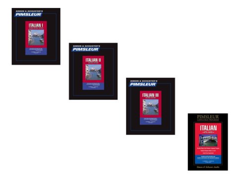 Pimsleur Comprehensive Italian Level 1 2 3 4 (53 Cd) Audio Cd [UNABRIDGED] (Audio CD)