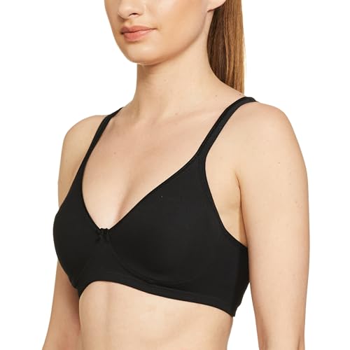 Image of Amazon Brand - Symbol Women's Shaper Bra | Full Coverage | Non Padded |Non Wired | Seamless Cups | Cotton Strech