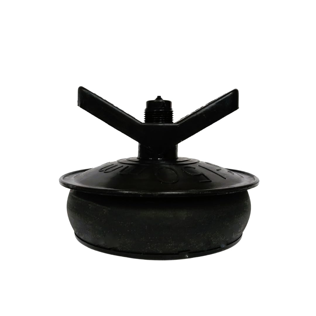 Generic HT6p 6" Hand-Tite Pipe Plug, Black, Nylon & Rubber, 5 3/4 to 6 3/4