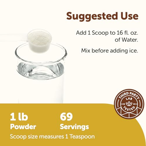 Image of Micro Ingredients Electrolytes Powder, 1lbs(69 Servings) | Sugar Free | Lemon Raspberry Flavor | High Potassium (1,000mg) + Coconut Water & Real Lemon Juice | Keto Friendly, Non-GMO