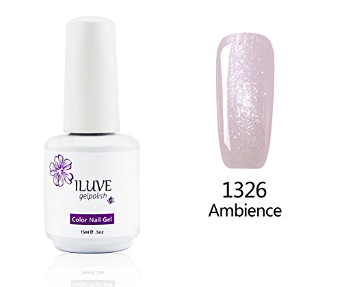 iLuve Long Lasting Soak Off Nail Polish with 238 Color Choices | 1 bottle with 15ml of UV Gel Polish | Ambience Color #1326