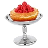 DONFAMDS Tazones de Postre de Acero Inoxidable Resistentes y Duraderos Tazones Individuales para Helados Sorbetes y Frutas Reutilizables y Fáciles de Limpiar para Bares y Hogares