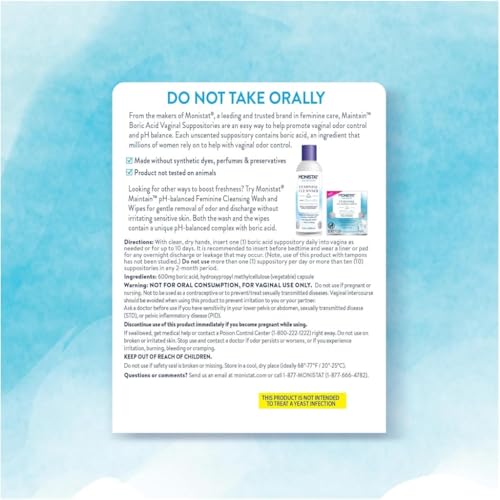 Image of Monistat Feminine Care Kit, 2-in-1 Test & Relief Kit (12ct), & Vaginal Suppository (30ct) (1ea)