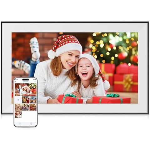 Dragon Touch 15.6 Inch Large Digital Picture Frame - WiFi Digital Photo Frame with 32GB Storage, FHD 1080P Touch Screen, Auto-Rotate, Share Photos/Videos Instantly via Free App Best Gifts for Mom Cover