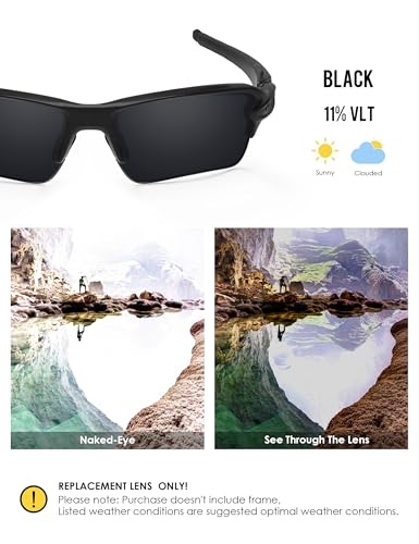 Image of BLAZERBUCK Anti Salt Replacement Lenses & Sock Kit for Oakley Flak 2.0 XL OO9188 Sunglasses