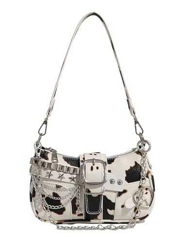Image of Verdusa Women's Y2k Purse Star Embroidery Cute Shoulder Bag Y2k Accessories