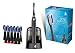 Pursonic S750 Sonic SmartSeries Electronic Power Rechargeable Battery Toothbrush with UV Sanitizing Function, Black, Includes 12 Brush Heads