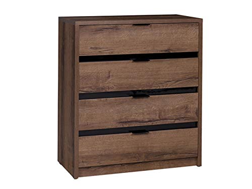 Mirjan24 Kommode Reton K4SZ R03, Schubladenkommode, Mehrzweckschrank,...