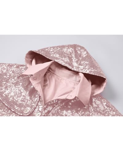 Image of Betusline Girl's Single Breasted Trench Coat Hooded Dress Coat Outerwear, 2-14 Years