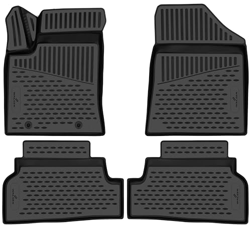 Tapis de sol Hyundai Kona électrique pour sorties nature et météo pluie